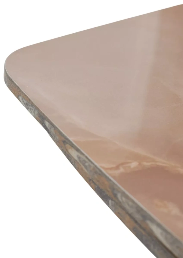 Обеденный раздвижной стол Dakar 180, Gloss Amber Jade Solid Ceramic, орех