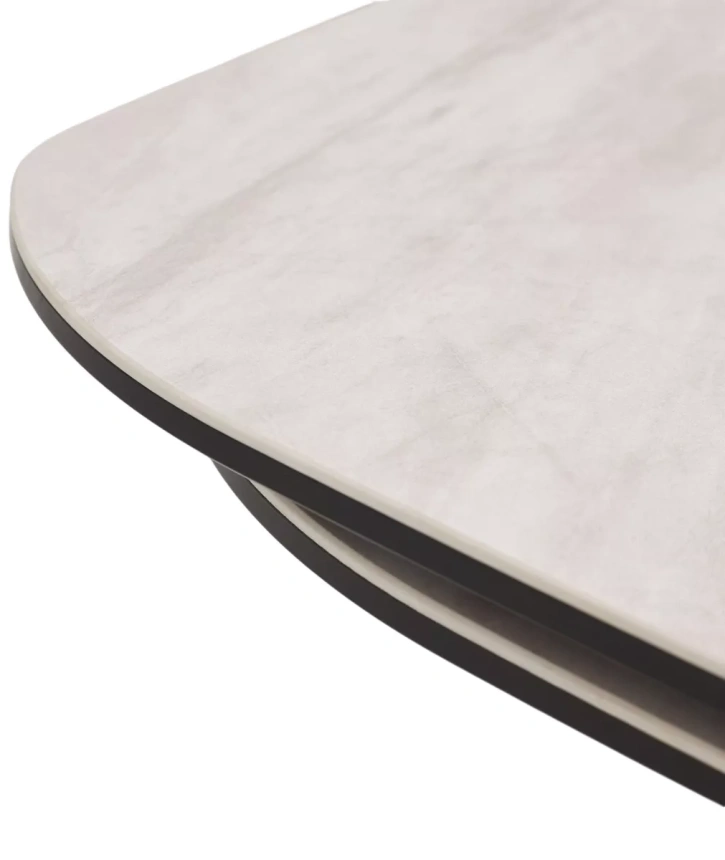 Обеденный раздвижной стол Yon 180 TL-109, испанская керамика, шоколадное золото каркас