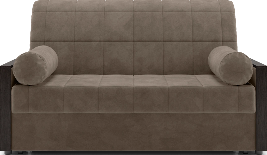 Диван прямой Токио 140, модель 062, Ultra Beige (бежевый) / венге