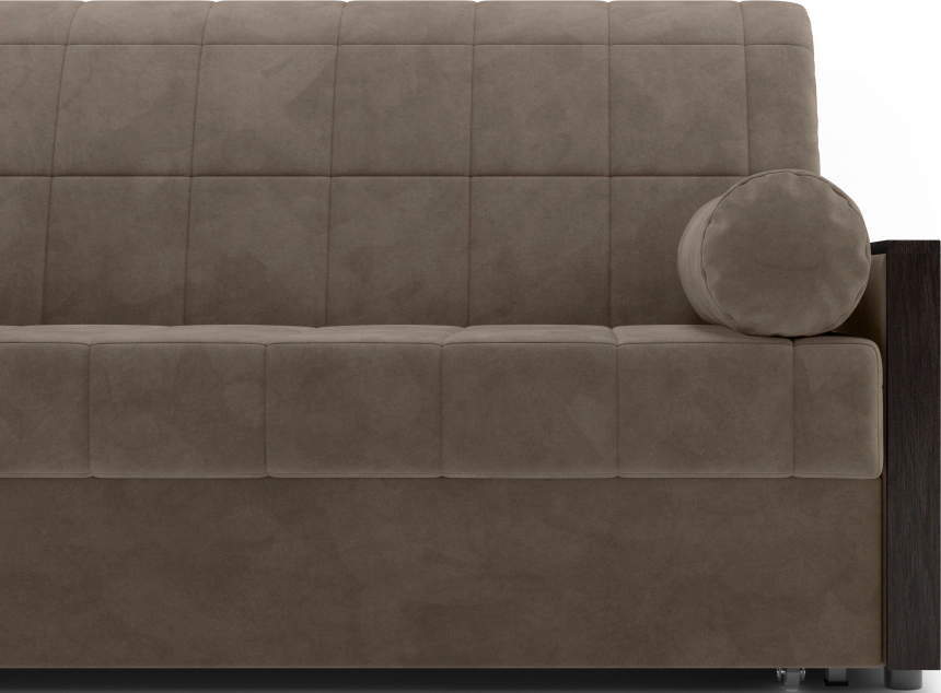 Диван прямой Токио 140, модель 062, Ultra Beige (бежевый) / венге