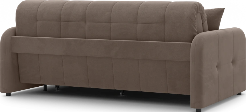 Диван прямой Гаспар 180, модель 045, Happy 233 (коричневый)