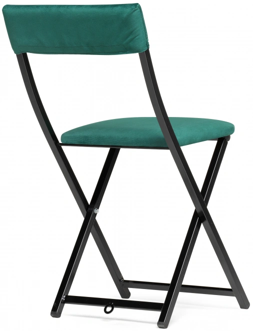 Стул Elevis, складной, зеленый / черный