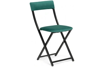 Стул Elevis, складной, зеленый / черный