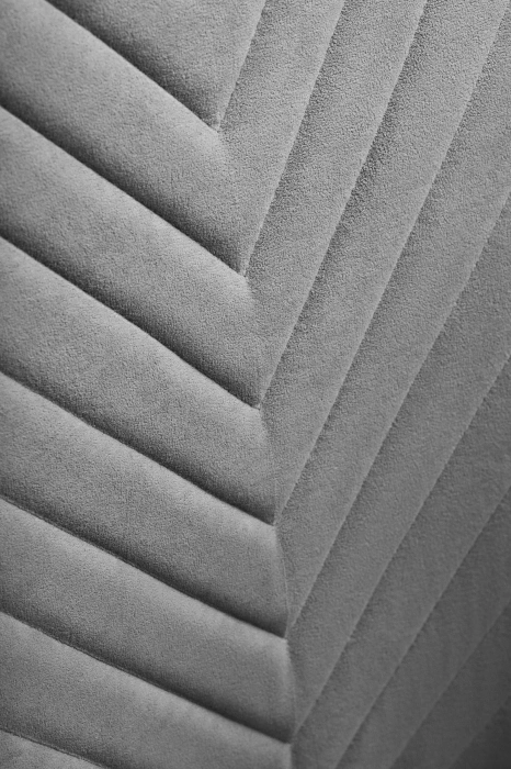 Стул Лулла, на полозьях, серый / черный