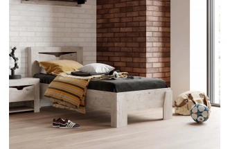 Кровать односпальная Соренто, 90*200 дуб бонифаций