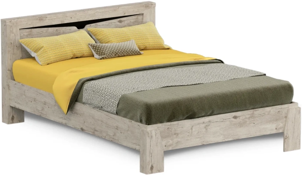 Кровать односпальная Соренто, 90*200 дуб бонифаций