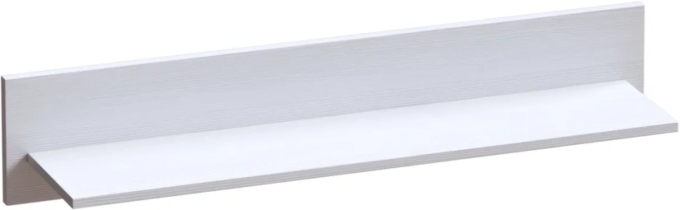 Полка Прованс, открытая, навесная, бодега белая / патина премиум