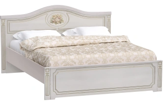 Кровать Верона 160, двуспальная, кофе 10 / капучино