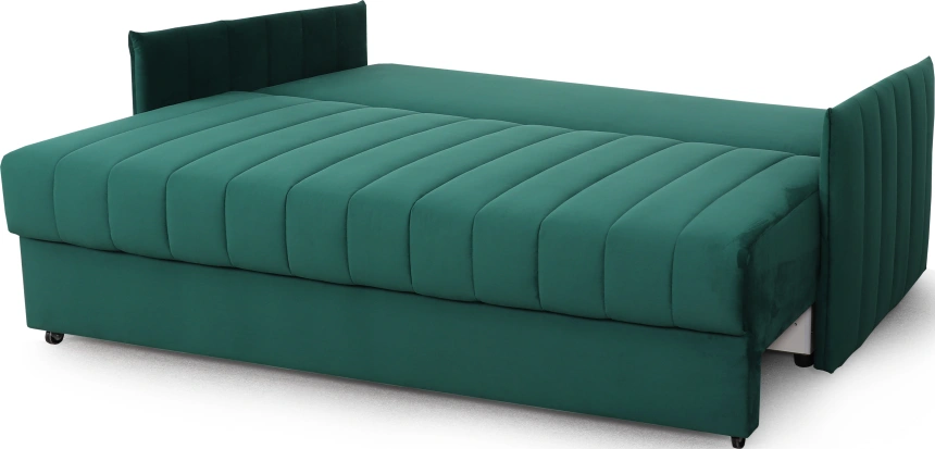 Диван-кровать Пекин, двухместный, мора зеленый