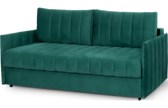 Диван-кровать Пекин, двухместный, мора зеленый