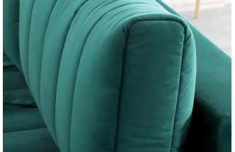 Диван-кровать Пекин, двухместный, мора зеленый