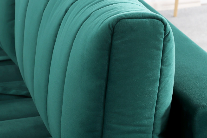 Диван-кровать Пекин, двухместный, мора зеленый