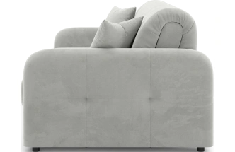 Диван прямой Гаспар 180, модель 045, Happy 900 (светло-серый)