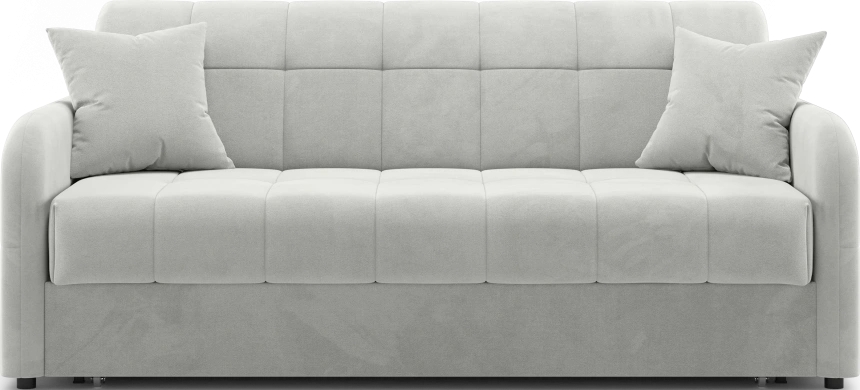 Диван прямой Гаспар 180, модель 045, Happy 900 (светло-серый)