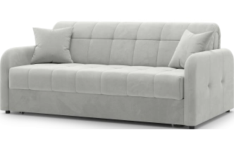 Диван прямой Гаспар 180, модель 045, Happy 900 (светло-серый)