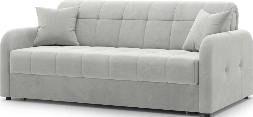 Диван прямой Гаспар 180, модель 045, Happy 900 (светло-серый)