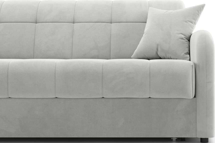 Диван прямой Гаспар 180, модель 045, Happy 900 (светло-серый)
