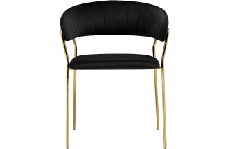 Стул Kamelia 1, black / gold