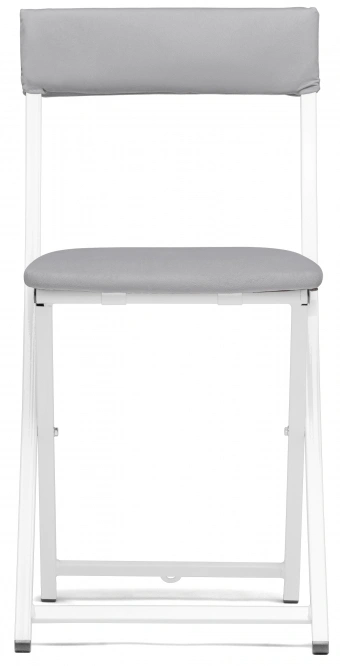 Стул Elevis, складной, светло-серый / белый