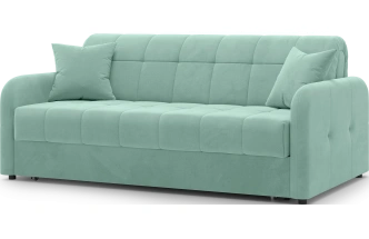 Диван прямой Гаспар 180, модель 045, Happy 690 (зелёный)