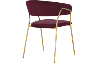 Стул Kamelia 1, wine red / gold