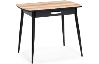 Кухонный стол Вики, делано / черный