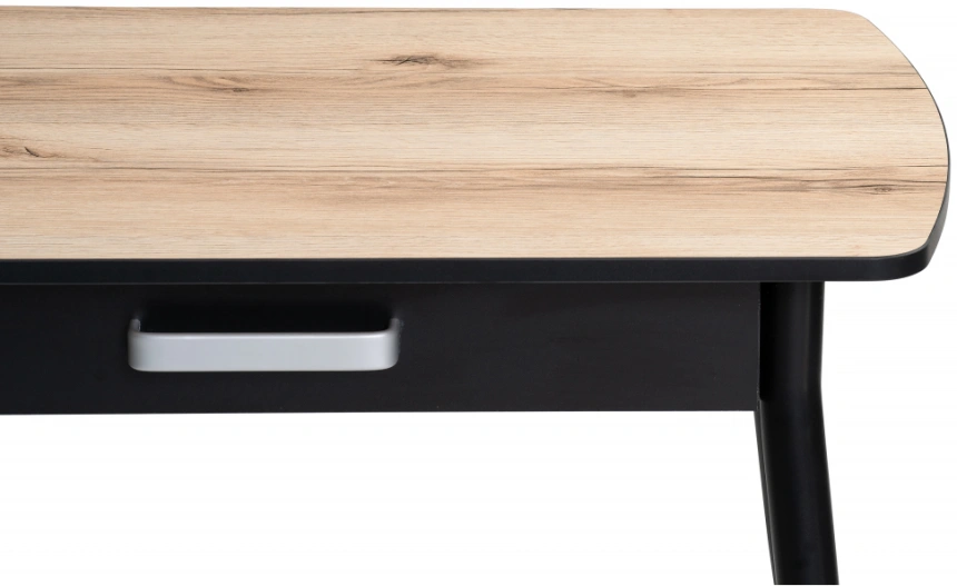 Кухонный стол Вики, делано / черный