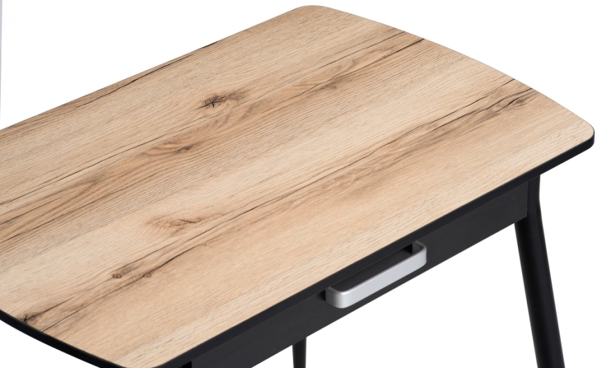 Кухонный стол Вики, делано / черный