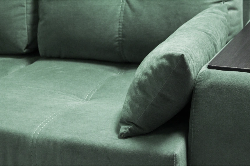 Диван прямой Остин 3,Ловерс 14, декор Венге