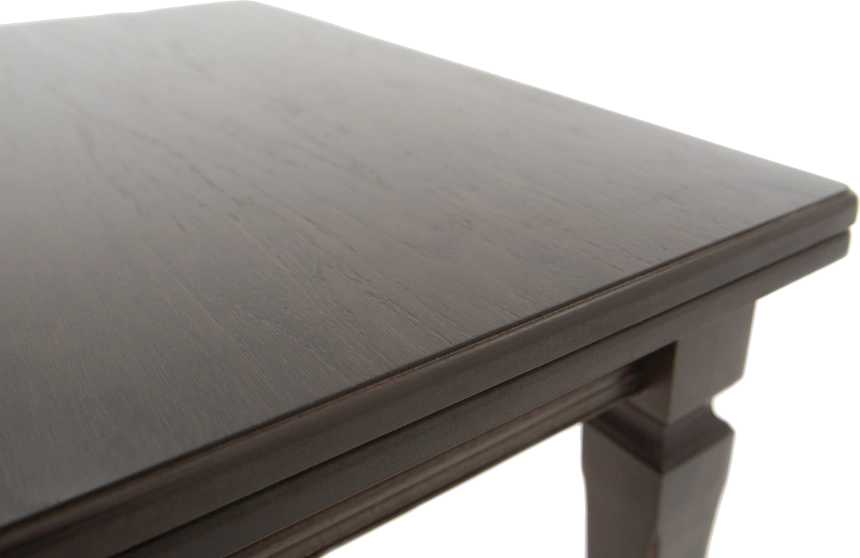 Кухонный стол Греция 110, орех темный, каркас орех темный