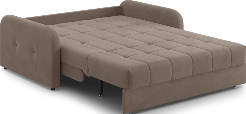 Диван прямой Гаспар 160, модель 045, Happy 233 (коричневый)