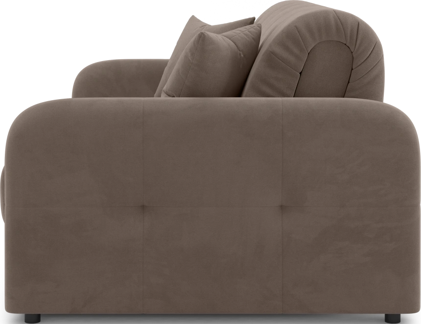 Диван прямой Гаспар 160, модель 045, Happy 233 (коричневый)