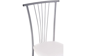 Стул кухонный Grigori, белый полимер / светлый мусс