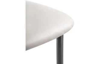 Стул кухонный Grigori, белый полимер / светлый мусс