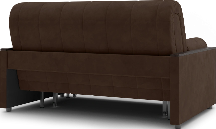 Диван прямой Токио 140, модель 062, Ultra Chocolate (шоколадный) / венге