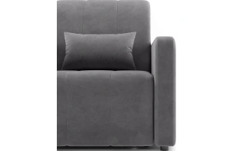 ​Кресло-кровать Борго 80, модель 107, Ultra Grey​​ (серый​) / венге