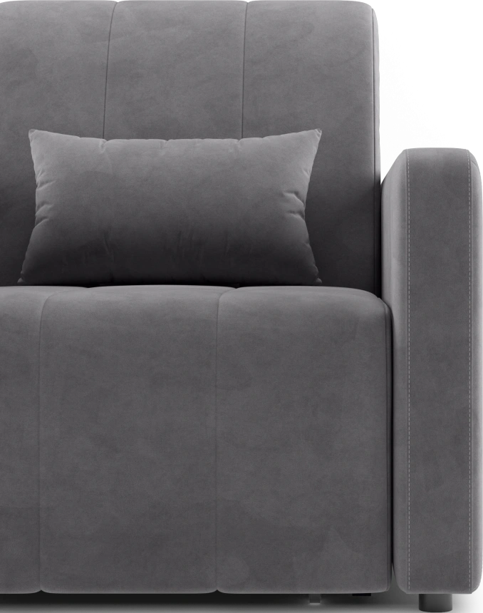 ​Кресло-кровать Борго 80, модель 107, Ultra Grey​​ (серый​) / венге