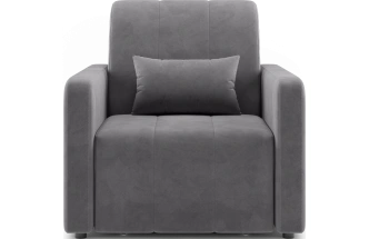 ​Кресло-кровать Борго 80, модель 107, Ultra Grey​​ (серый​) / венге