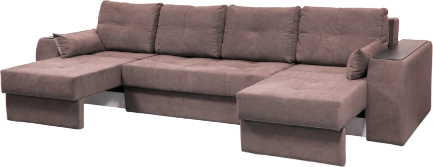 Диван прямой Остин 3, MONAKO-A 03, декор Венге