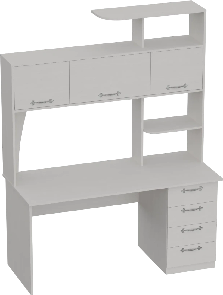 Стол компьютерный СК-11, бодега белая