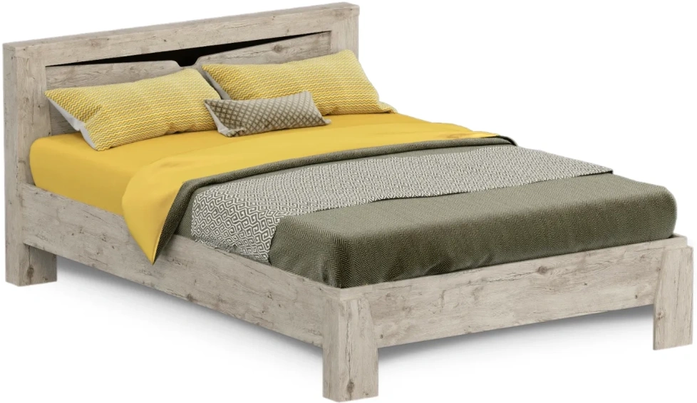 Кровать полутораспальная Соренто, 120*200, дуб бонифаций