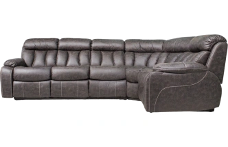 Диван угловой Азалия, Тревел Брик, Контрастная