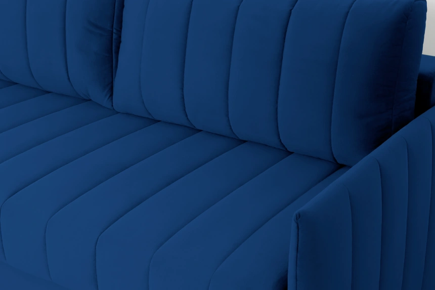 Диван-кровать Пекин, двухместный, мора синий