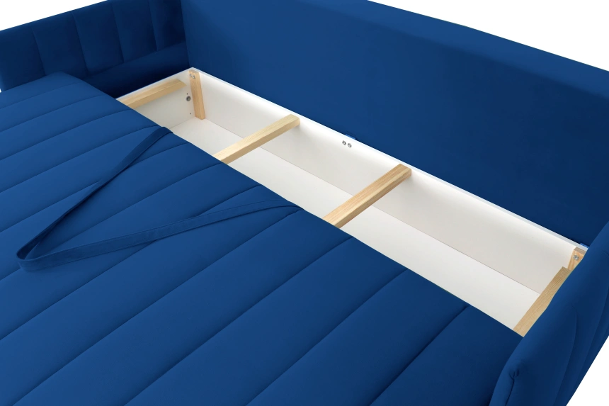 Диван-кровать Пекин, двухместный, мора синий