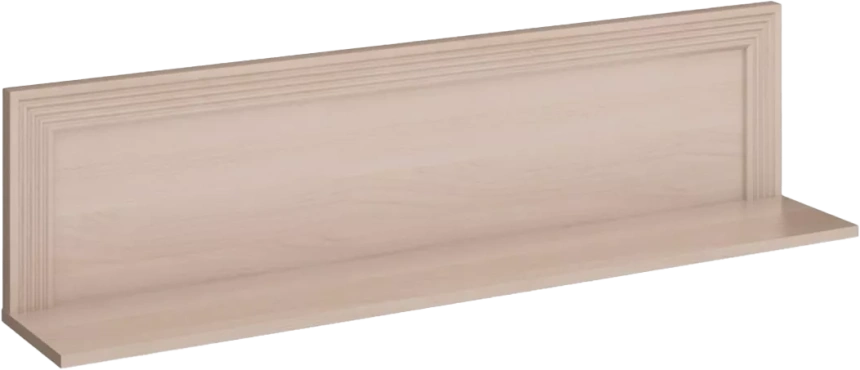 Полка навесная Орион, Ясень шимо светлый / Лён