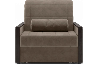 Кресло-кровать Токио 80, модель 062, Ultra Beige (бежевый) / венге