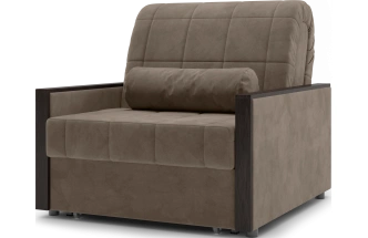 Кресло-кровать Токио 80, модель 062, Ultra Beige (бежевый) / венге