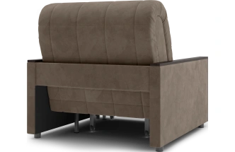 Кресло-кровать Токио 80, модель 062, Ultra Beige (бежевый) / венге