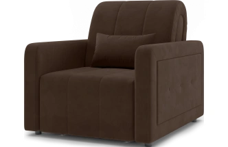 ​Кресло-кровать Борго 80, модель 107, Ultra Chocolate​ (шоколадный) / венге