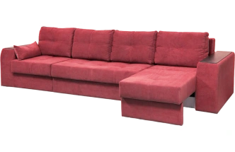 Диван прямой Остин 3, Ловерс 35, декор Венге 